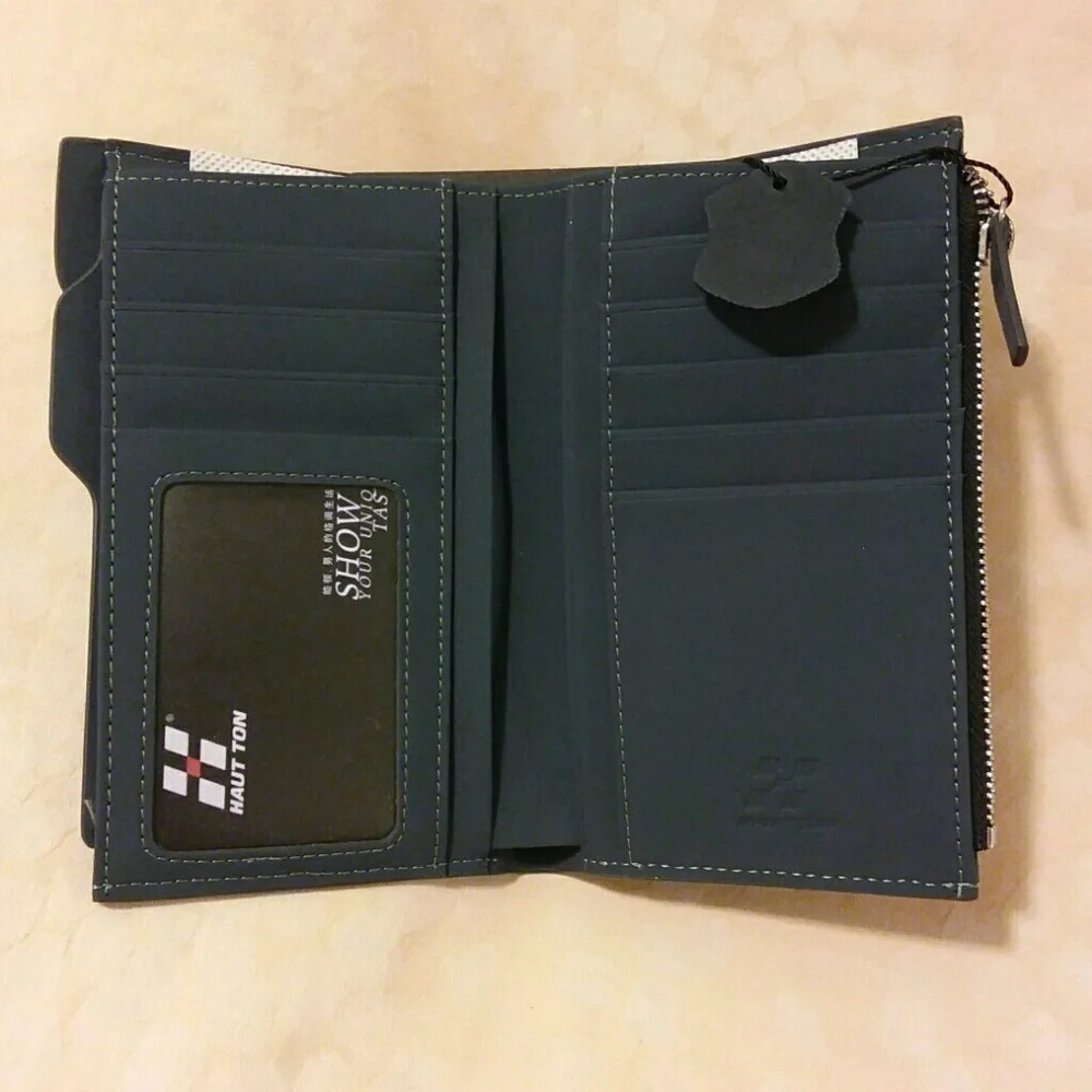 HAUT-TON Genuine Leather 100% Authentic Wallet